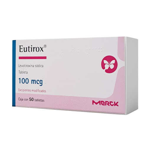 EUTIROX LEVOTIROXINA 100MCG TAB X 50 